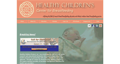 Desktop Screenshot of centerforbreastfeeding.org